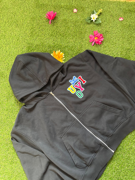 Multicolor Zip up