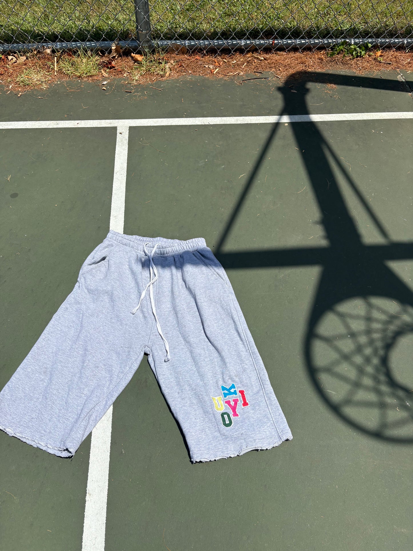 All star hoop shorts grey