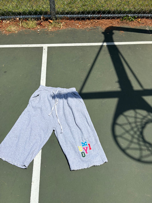 All star hoop shorts grey